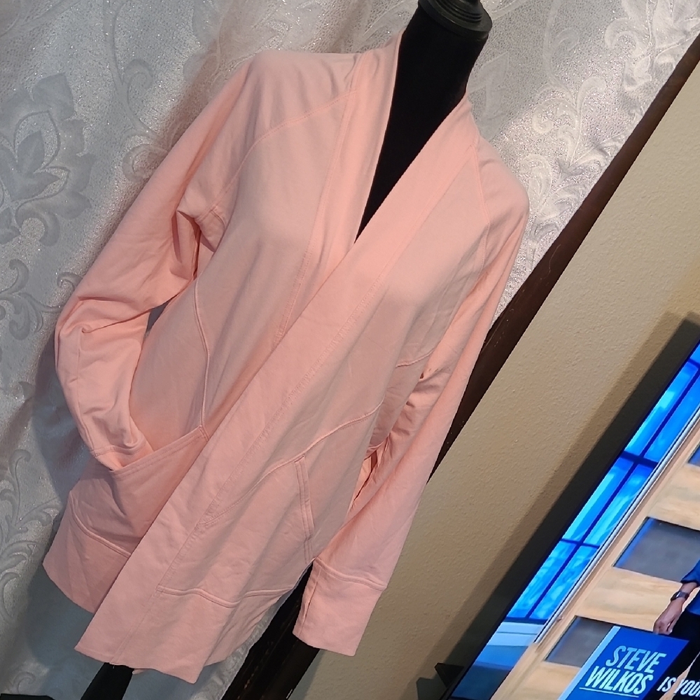 Ideology Women's Pink Cardigan Sweater